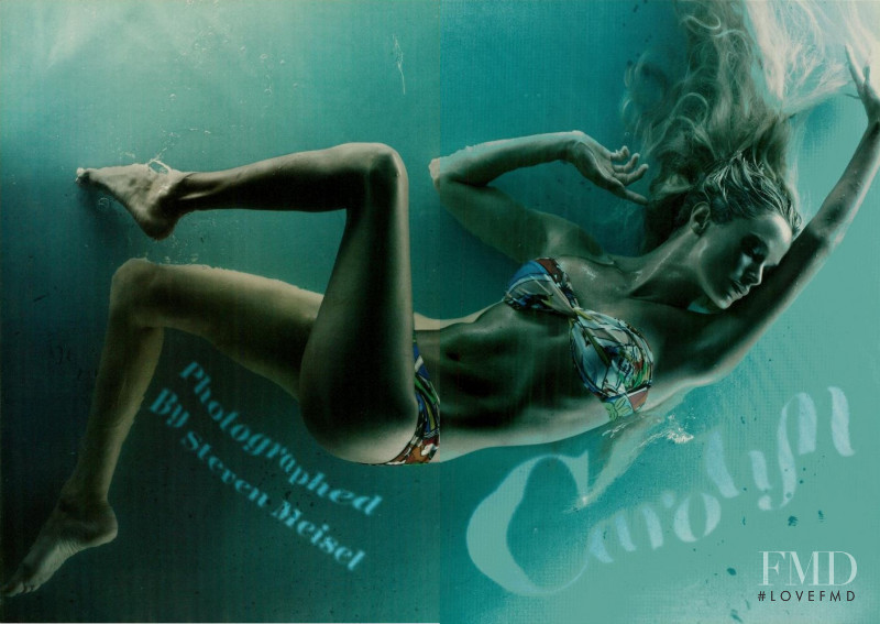 Carolyn Murphy featured in Carolyn, June 2005