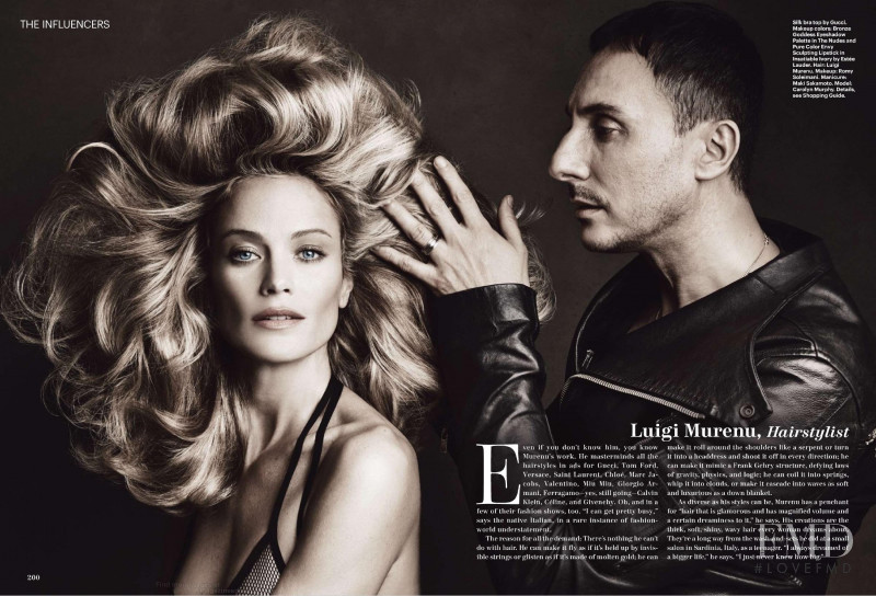 Carolyn Murphy featured in Carolyn Murphy, March 2014