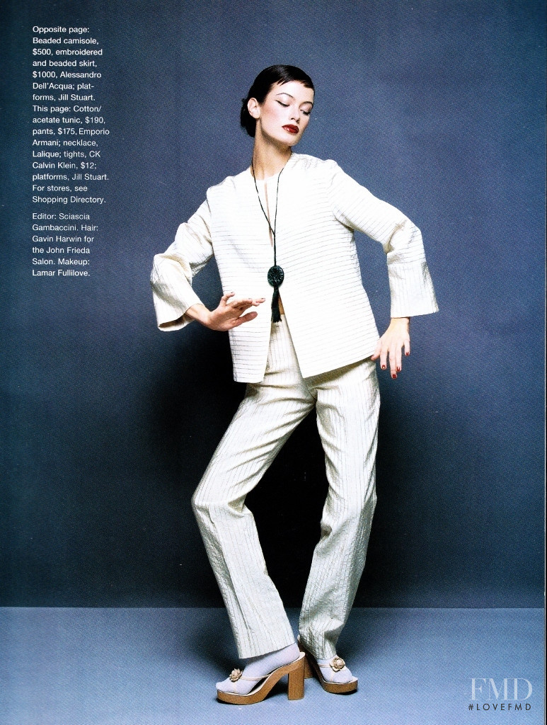 Carolyn Murphy featured in China Girl, May 1997