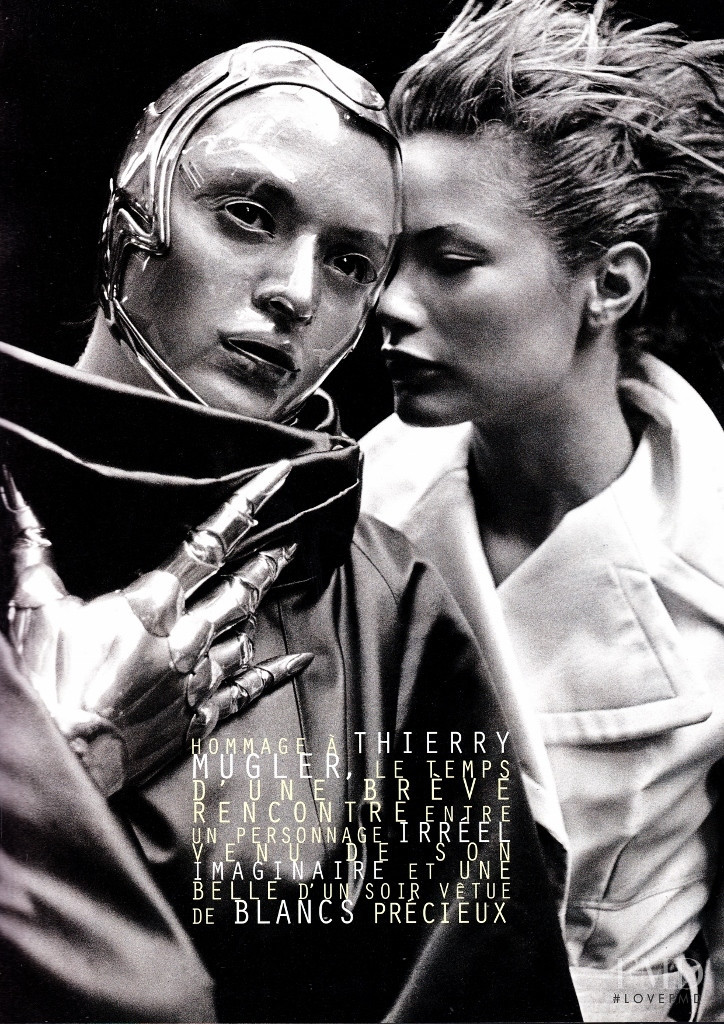 Carolyn Murphy featured in La Belle Etle, February 1996