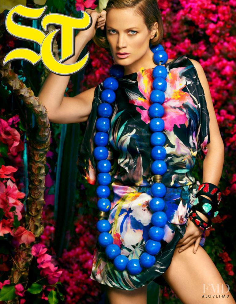 Carolyn Murphy featured in Coming up lovely: Floral fashion, June 2012