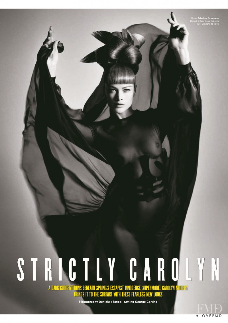 Carolyn Murphy featured in Strictly Carolyn, March 2011