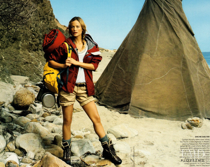 Carolyn Murphy featured in Steal of the Month: Out of the Wilderness, November 2009