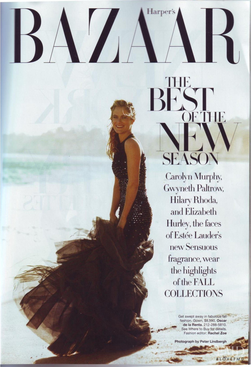 Carolyn Murphy featured in New York Trends: Sultry Silhouettes , July 2008