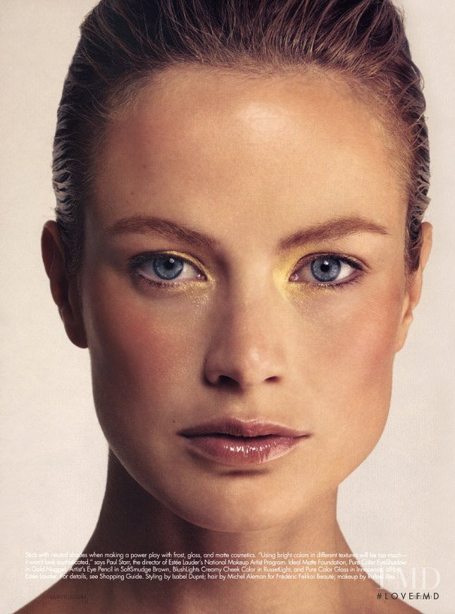 Carolyn Murphy featured in 3 Way Finish, May 2004