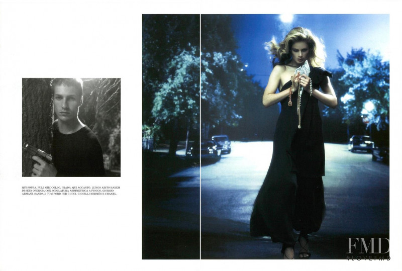 Carolyn Murphy featured in In The Still Of Night, July 2002