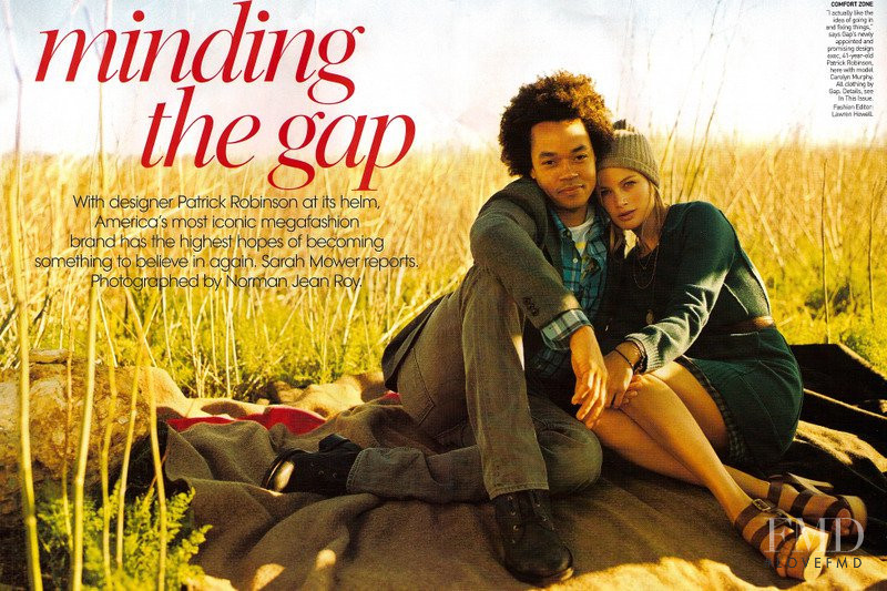 Carolyn Murphy featured in Minding the Gap, May 2008
