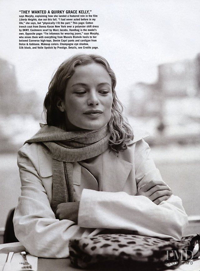 Carolyn Murphy featured in Carolyn in the city, June 1999