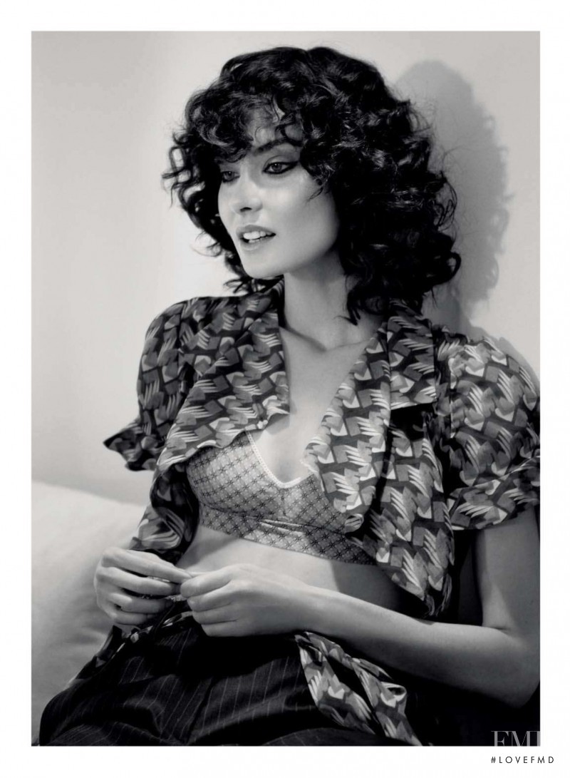 Shalom Harlow featured in What\'s Next, March 2010