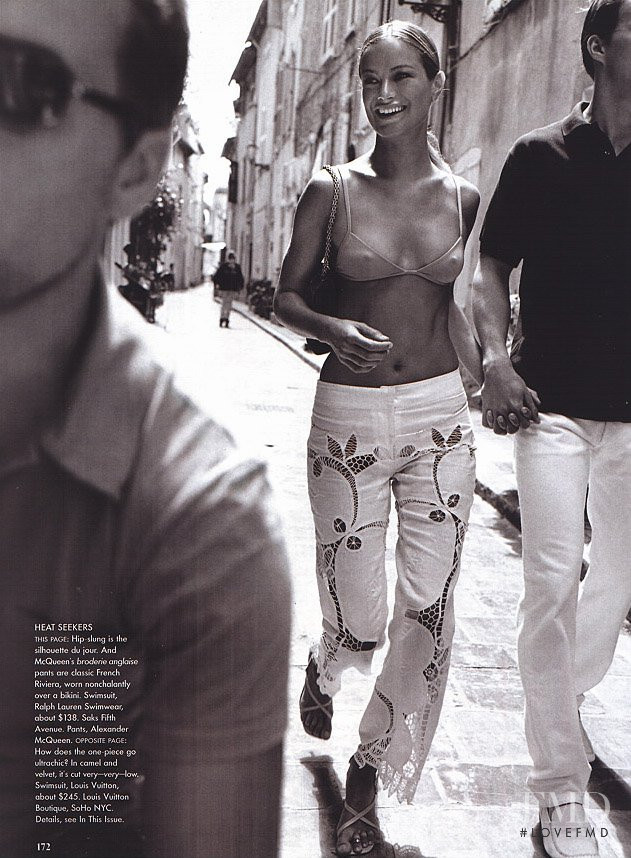 Carolyn Murphy featured in Some Like it Hot, July 1999