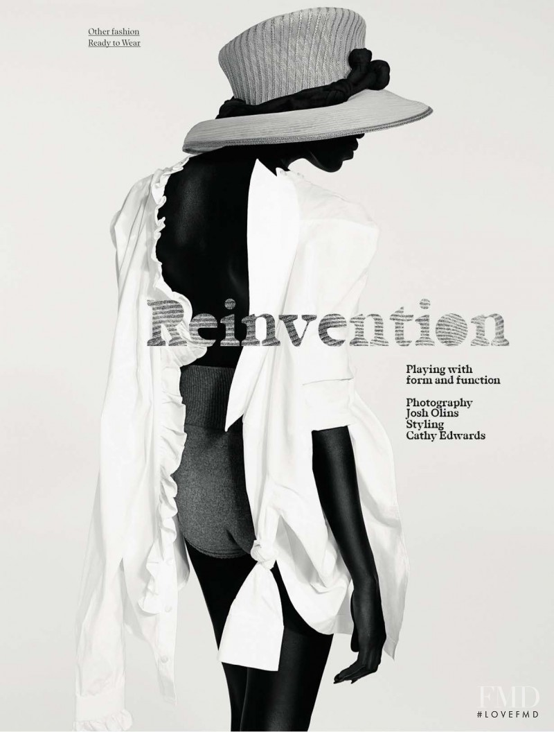 Kinee Diouf featured in Reinvention, September 2007