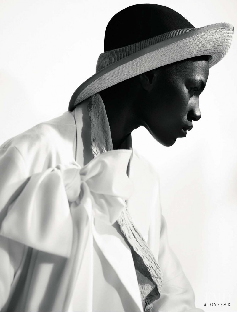 Kinee Diouf featured in Reinvention, September 2007