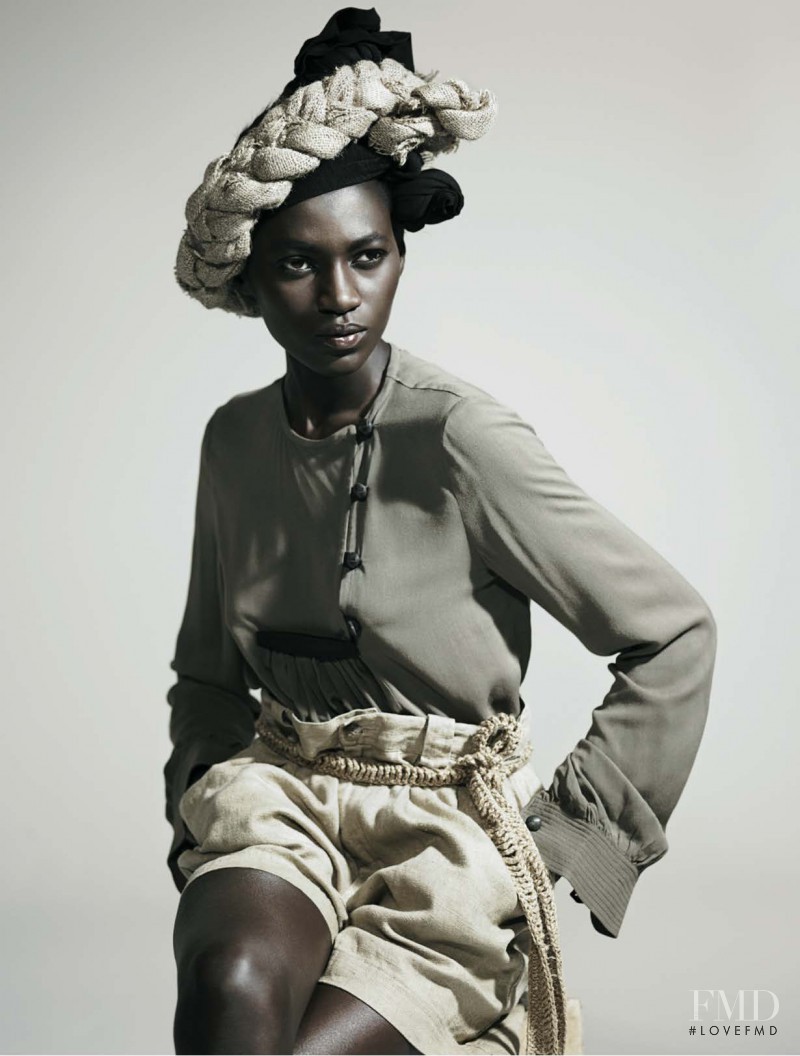 Kinee Diouf featured in Reinvention, September 2007