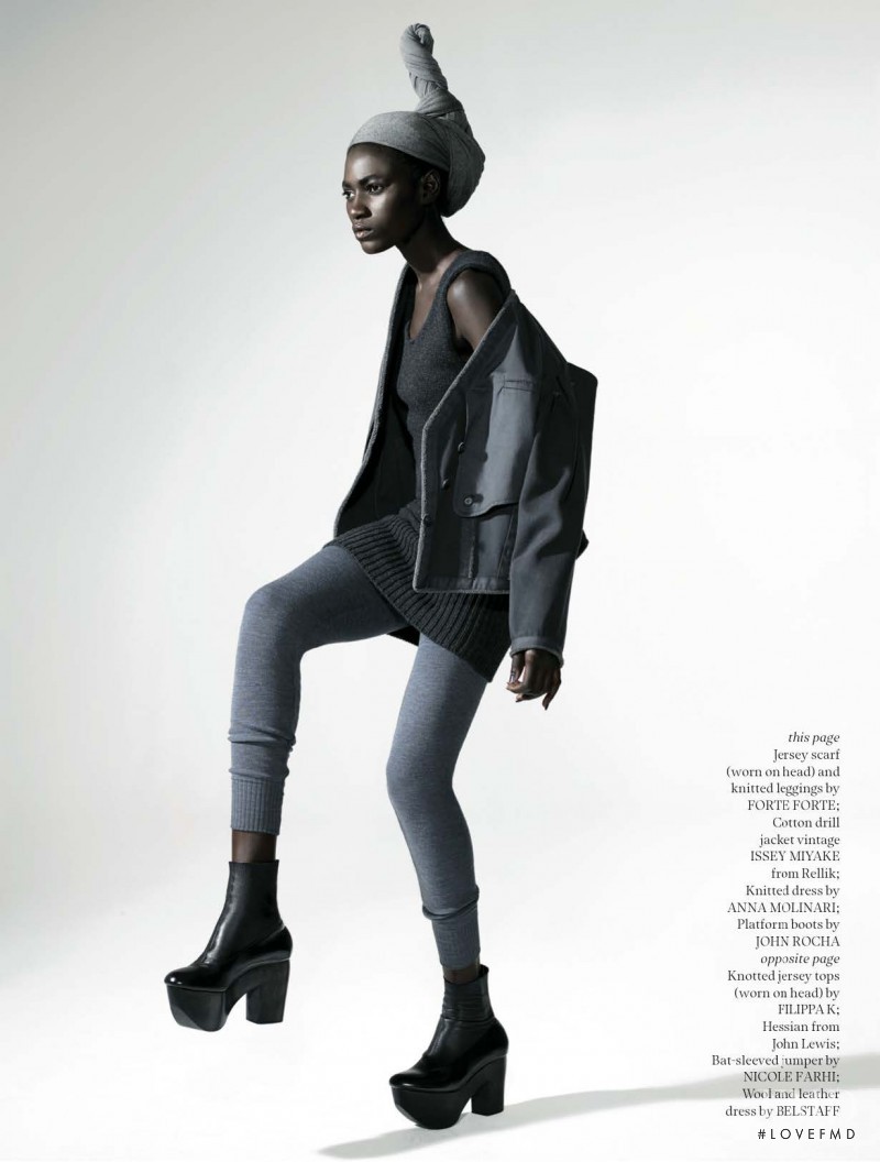 Kinee Diouf featured in Reinvention, September 2007