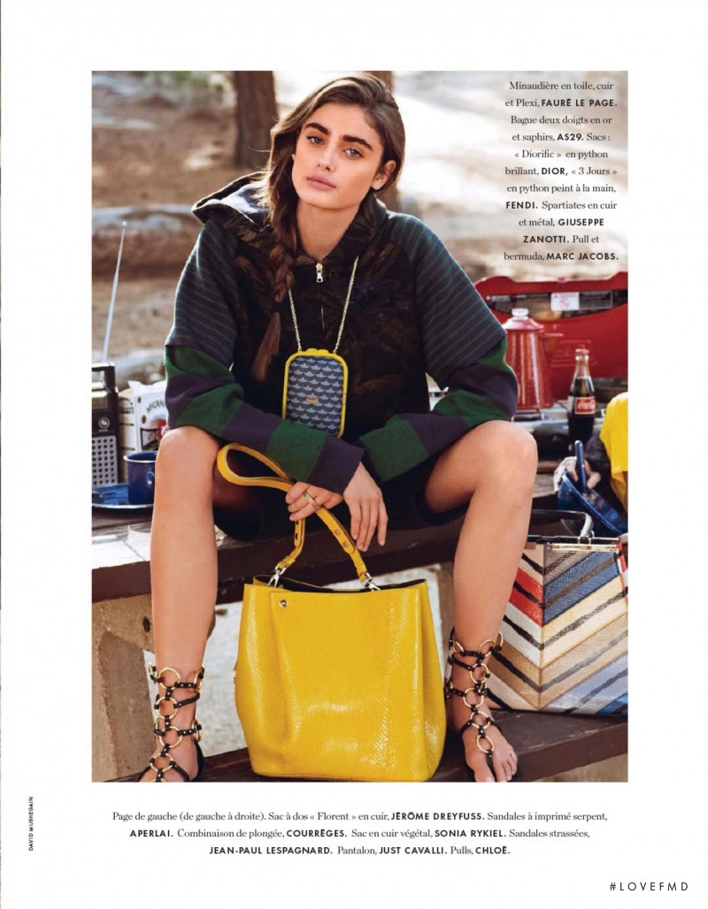 Taylor Hill featured in Plein La Vue, March 2014