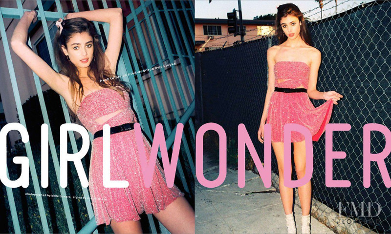 Taylor Hill featured in Girl Wonder, April 2014