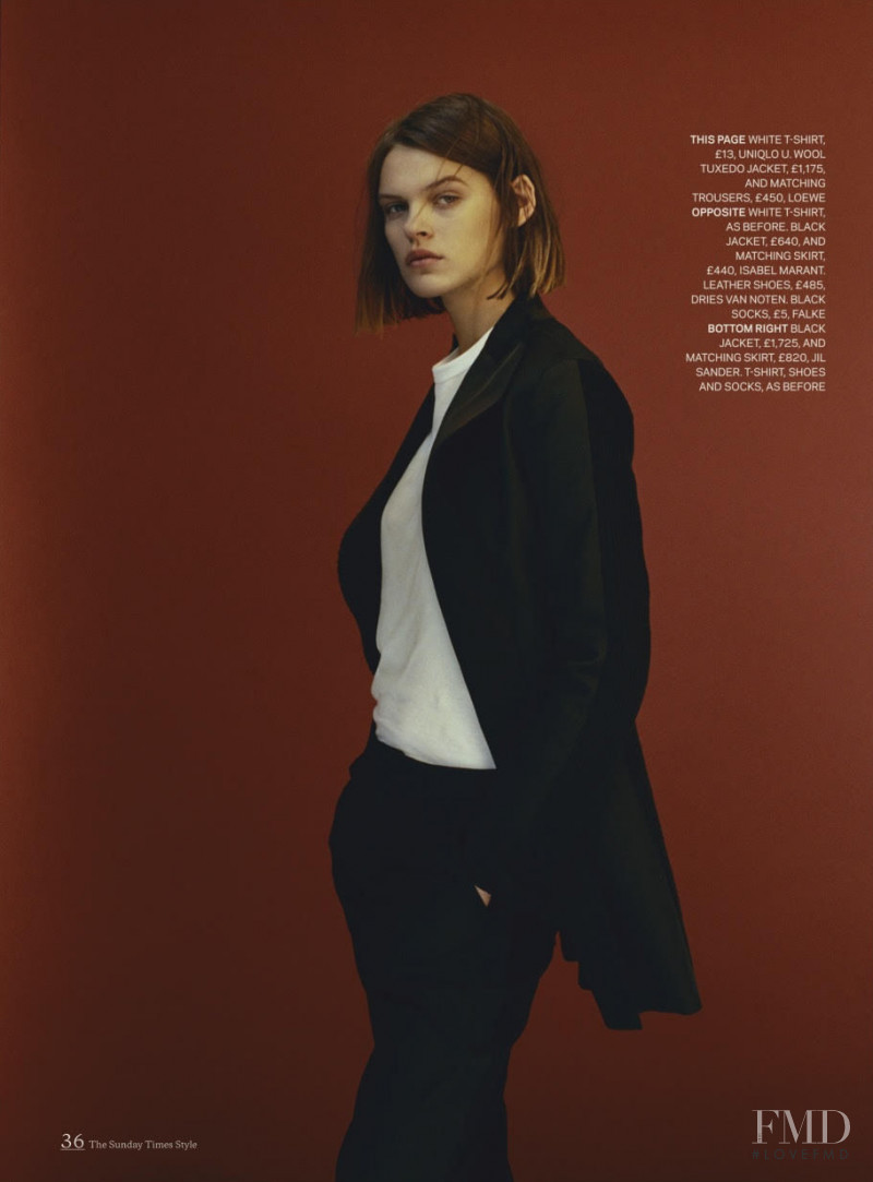 Cara Taylor featured in Girl Meets Boy, October 2017