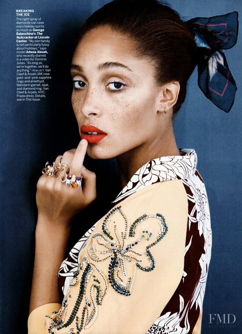 Adwoa Aboah featured in Bling Rings, December 2013