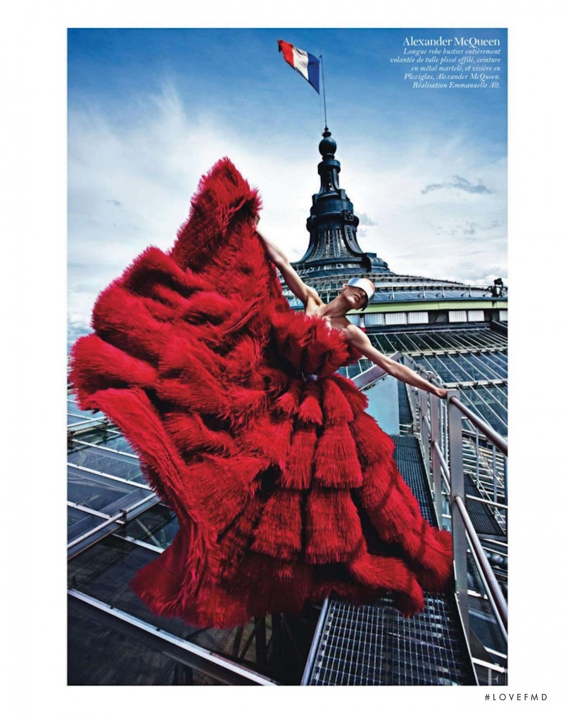 Aymeline Valade featured in Paris Mon Amour, August 2012
