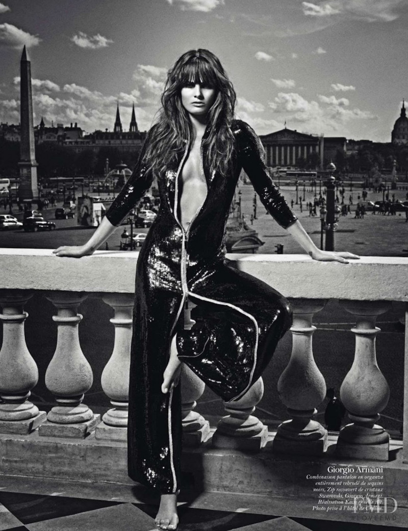 Isabeli Fontana featured in Paris Mon Amour, August 2012