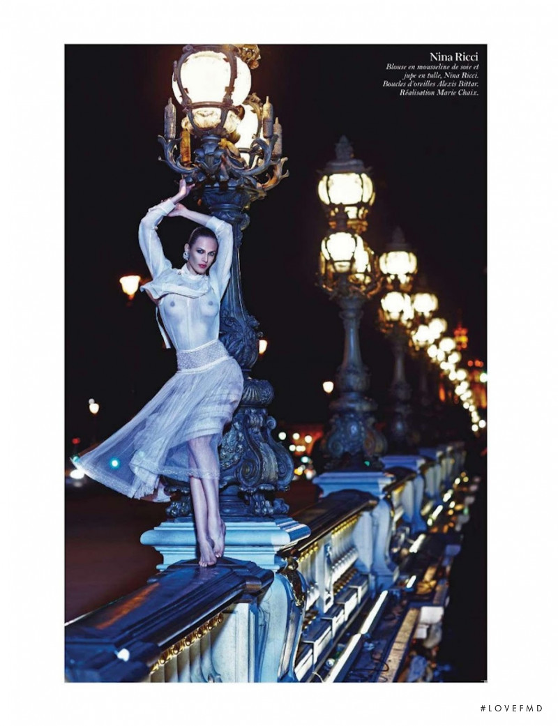 Nadja Bender featured in Paris Mon Amour, August 2012