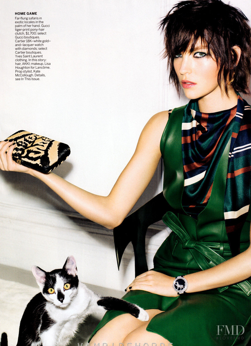 Arizona Muse featured in Cat\'s Moew, May 2012