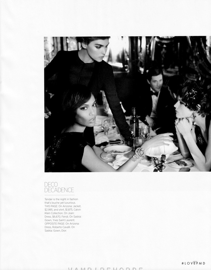 Saskia de Brauw featured in Cafe Society, March 2012