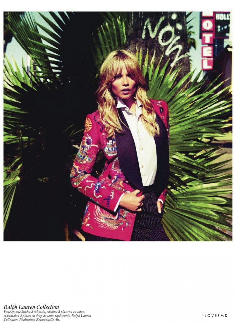 Natasha Poly featured in Escale A L.A., August 2011