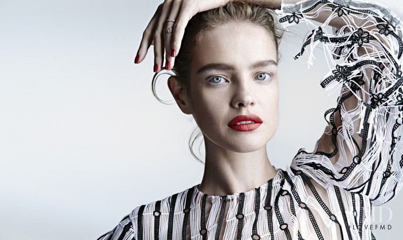 Natalia Vodianova featured in Beauty, December 2015