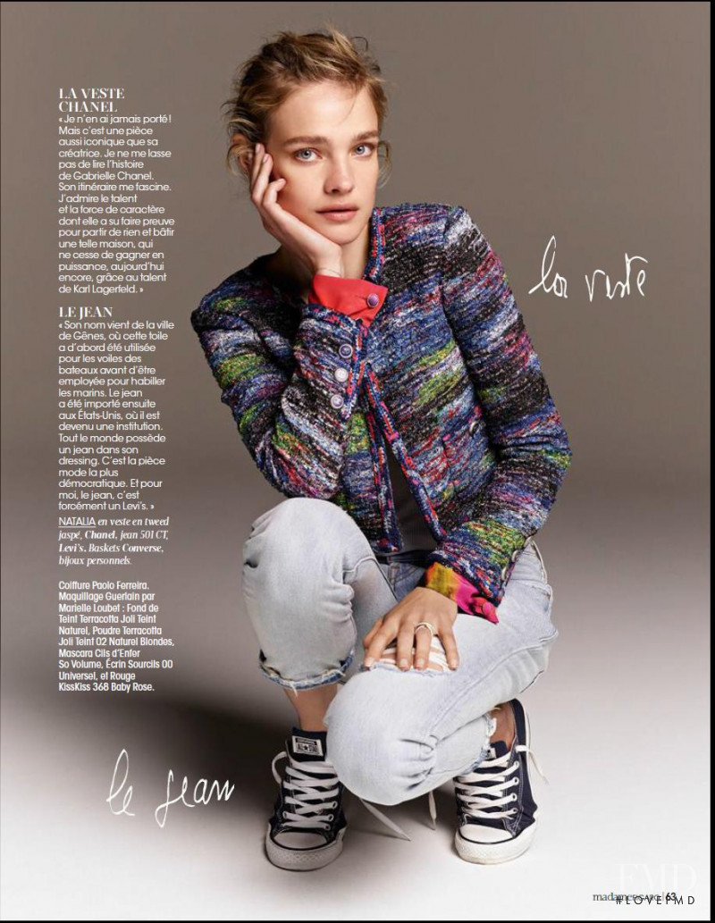 Natalia Vodianova featured in Le Style Selon Diane, June 2015