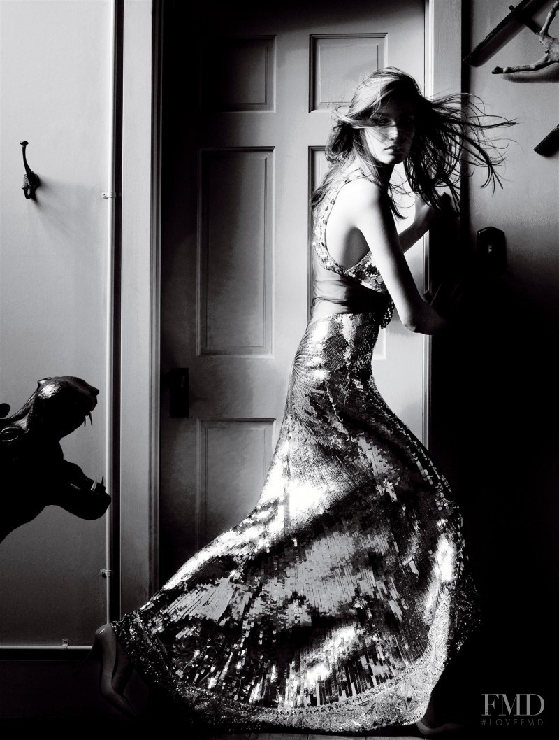 Eugenia Volodina featured in Wild Elegance, October 2005