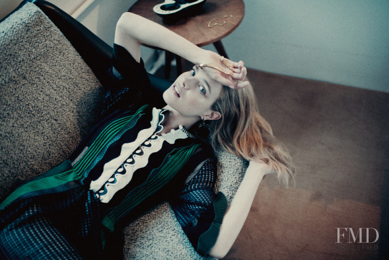 Natalia Vodianova featured in Nicolas GhesquiÃ¨re, March 2015