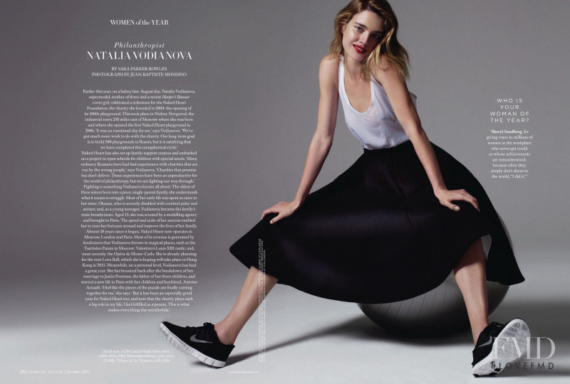 Natalia Vodianova featured in Natalia Vodianova, December 2013