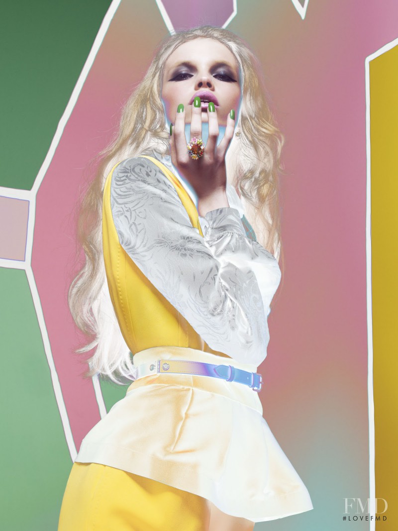 Morgane Warnier featured in Color Bomb, June 2012