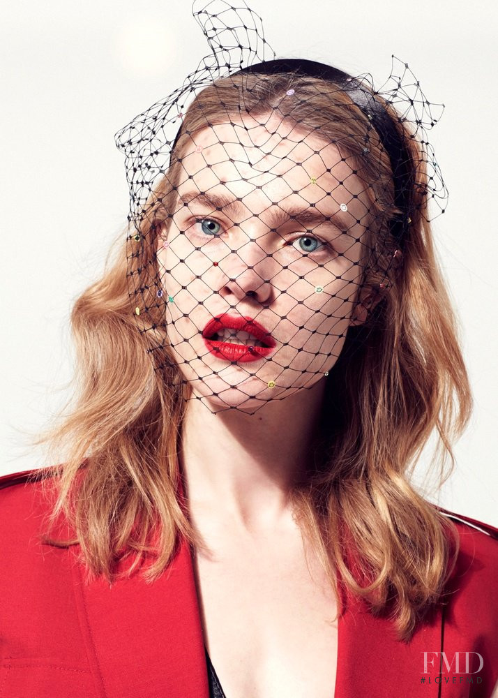 Natalia Vodianova featured in Hats Off, February 2015