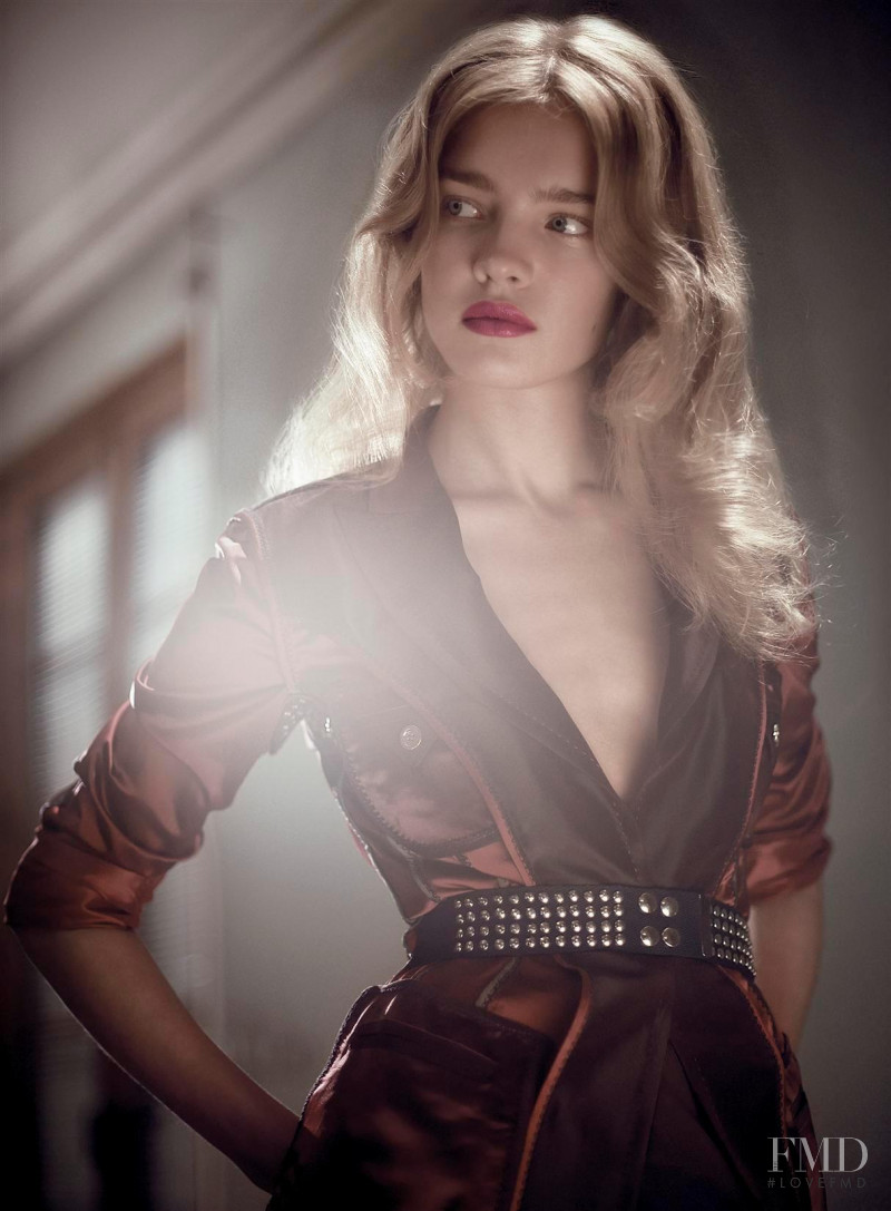 Natalia Vodianova featured in Highlights from Milan, December 2003