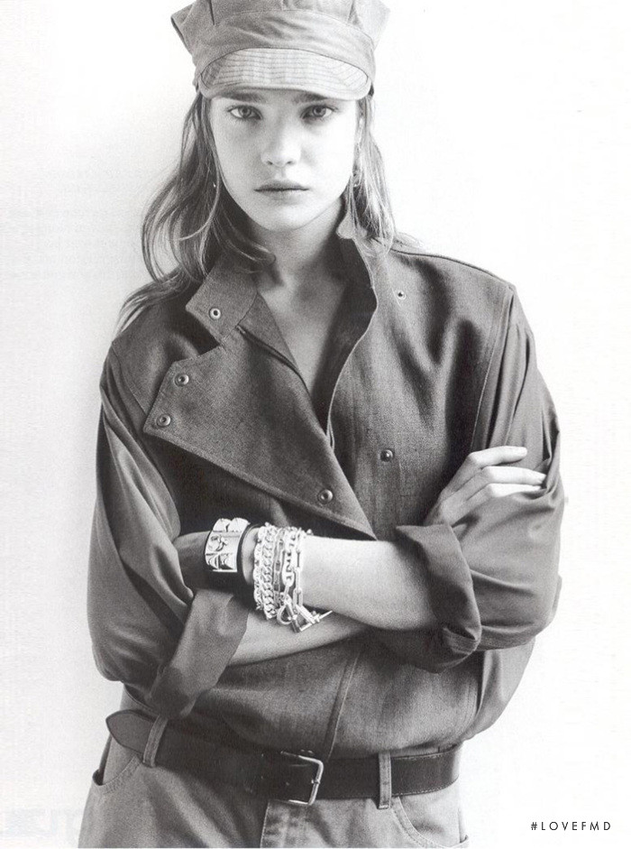 Natalia Vodianova featured in En Vogue, March 2003