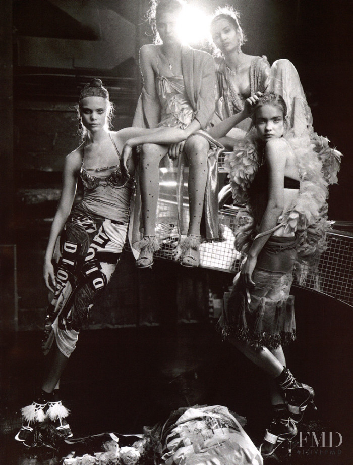 Natalia Vodianova featured in Câ€™est Magique, March 2003