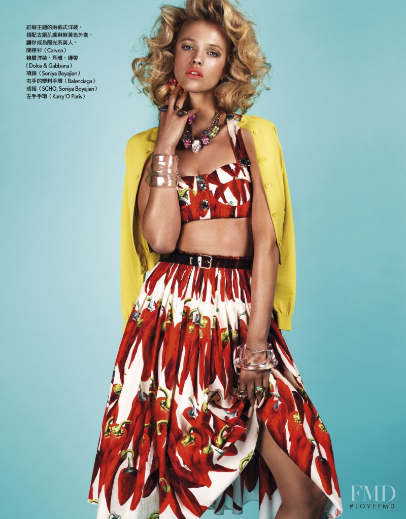 Hanna Wahmer featured in  Chic & Loud, July 2012