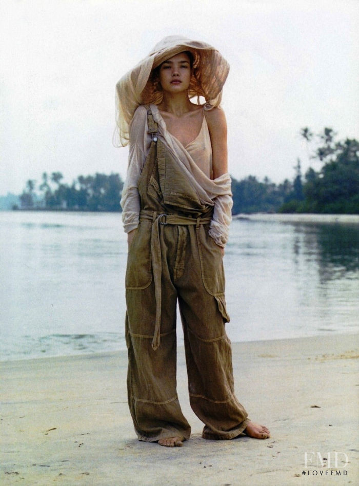 Natalia Vodianova featured in The Age of Innocence, March 2003