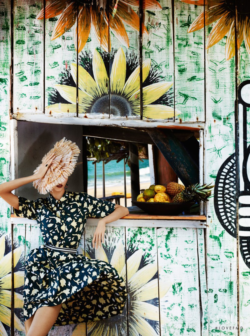 Karlie Kloss featured in Brazilian Treatment, July 2012