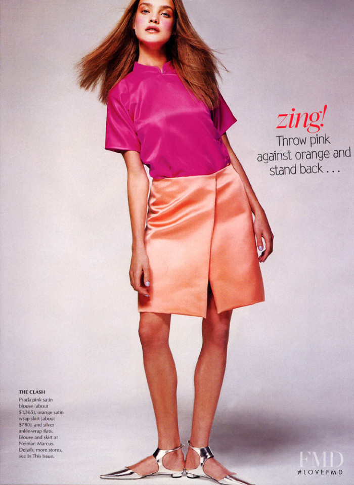 Natalia Vodianova featured in Or Romantic?, January 2003