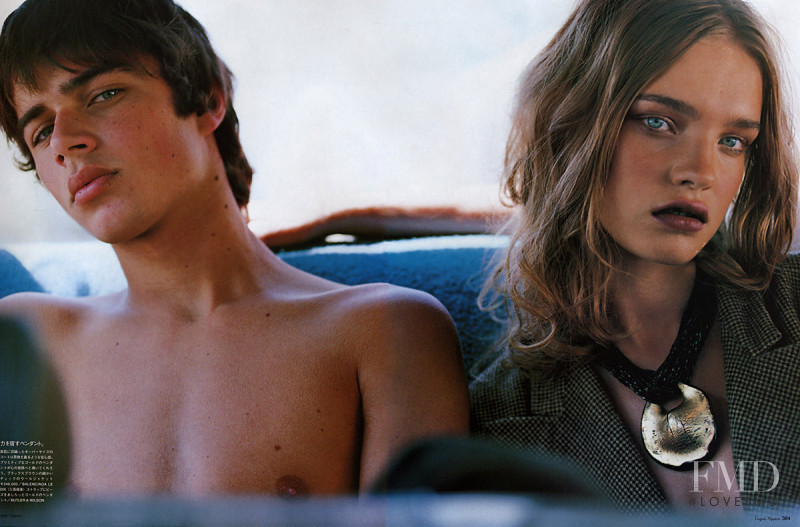 Natalia Vodianova featured in The Lost Highway, November 2002