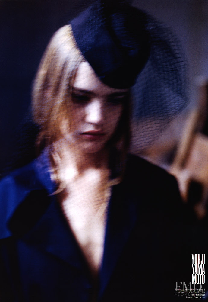 Natalia Vodianova featured in Couture de Force, November 2002