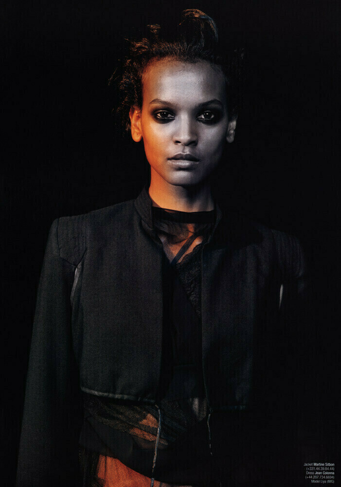 Liya Kebede featured in Most Wanted, September 2002