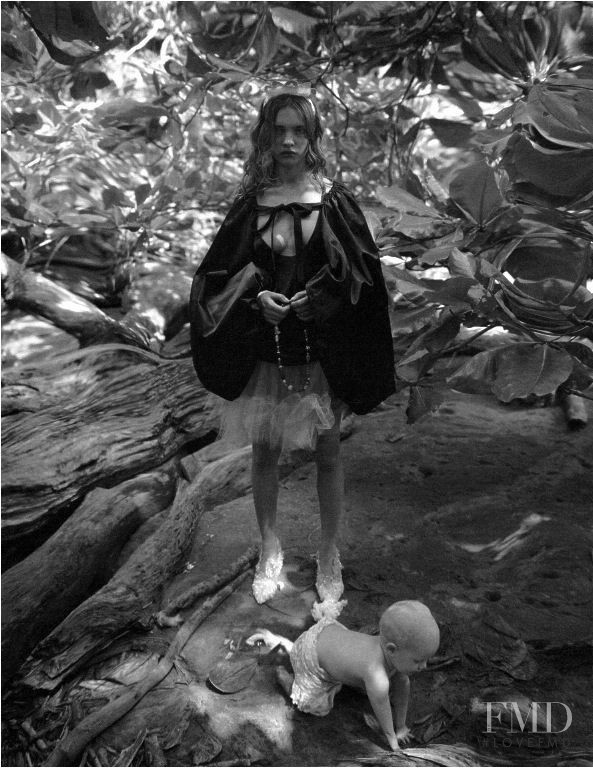 Natalia Vodianova featured in Fable Attraction, May 2002