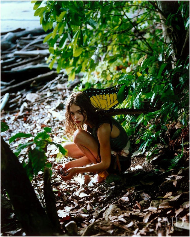 Natalia Vodianova featured in Fable Attraction, May 2002