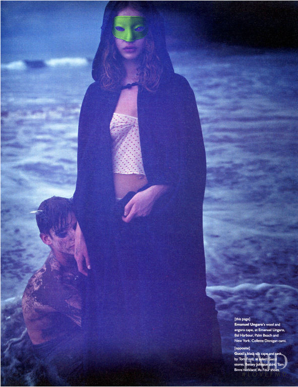 Natalia Vodianova featured in Fable Attraction, May 2002