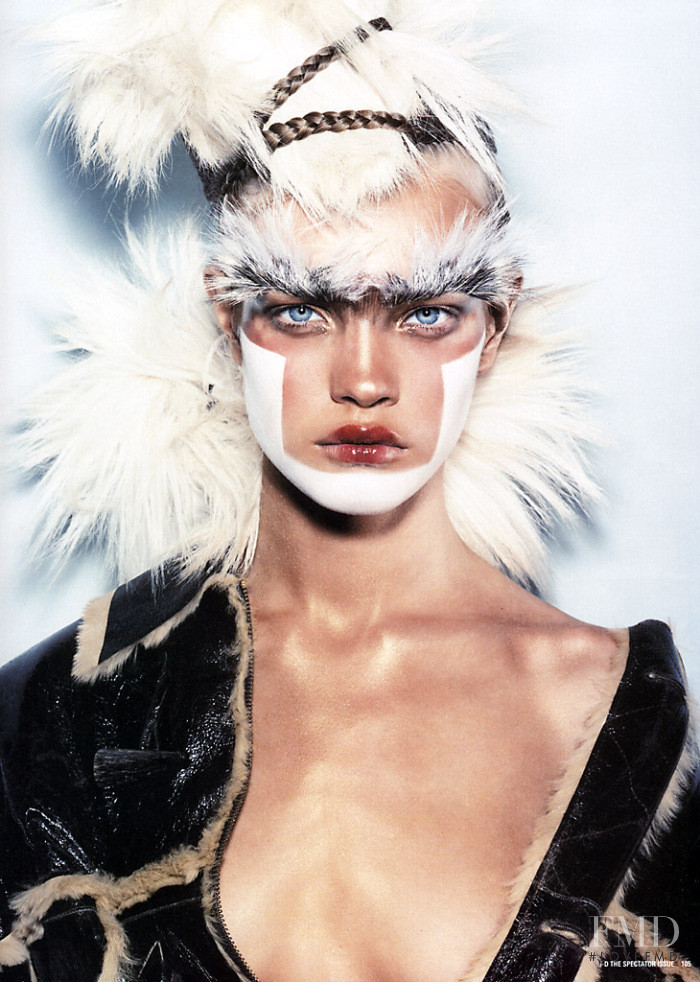 Natalia Vodianova featured in Chio Savages, May 2002