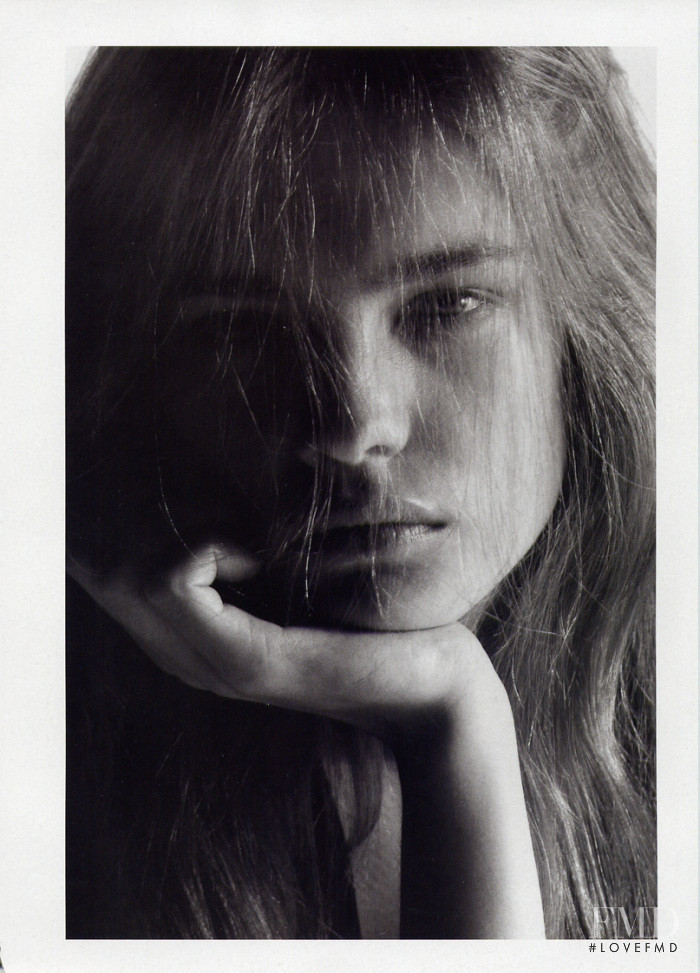 Natalia Vodianova featured in Undercover Elements, May 2002